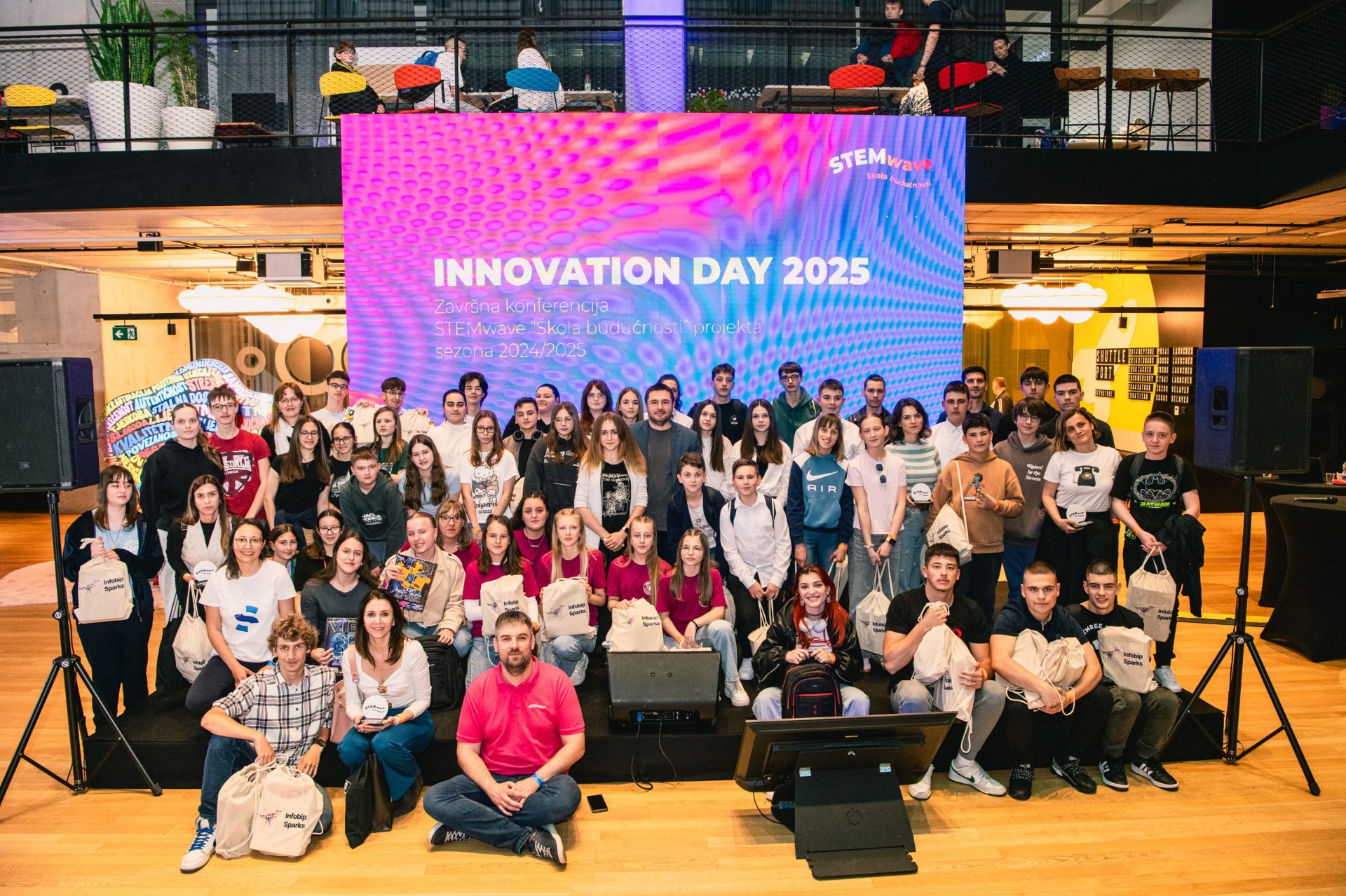 Students at Innovation Day 2025